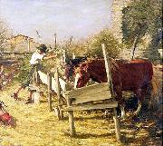 Henry Herbert La Thangue The Appian Way Sweden oil painting artist